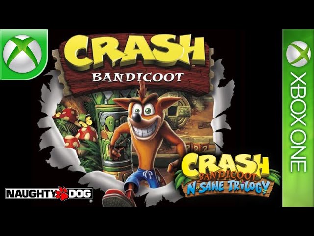 Crash BandicootN. Sane Trilogy para PS5 - Mídia Digital - Minutegames