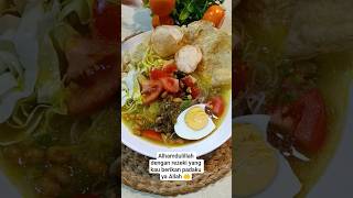 Alhamdulillah , Bikin Soto Sederhana Rasanya Enak Banget  #food #cooking #shorts
