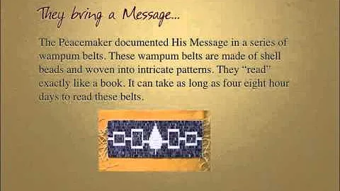 Native Messengers of God - Deganawidah the Peacema...