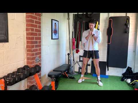 Squat - Band Goblet Technique