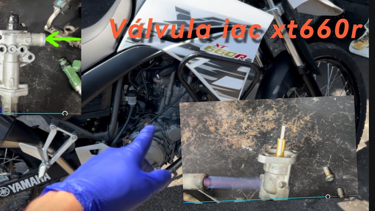 Cambio de Discos de Embrague xt660R - válvula Iac - Control de mínimo de Ralentí