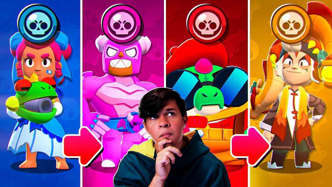 a CADA VÍTORIA os BRAWLERS MELHORAM a RARIDADE!