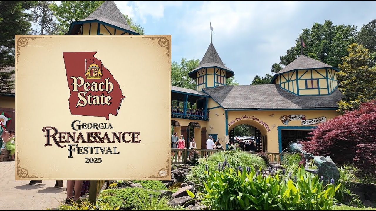 Georgia Renaissance Festival 2025 Walk - Ambiance
