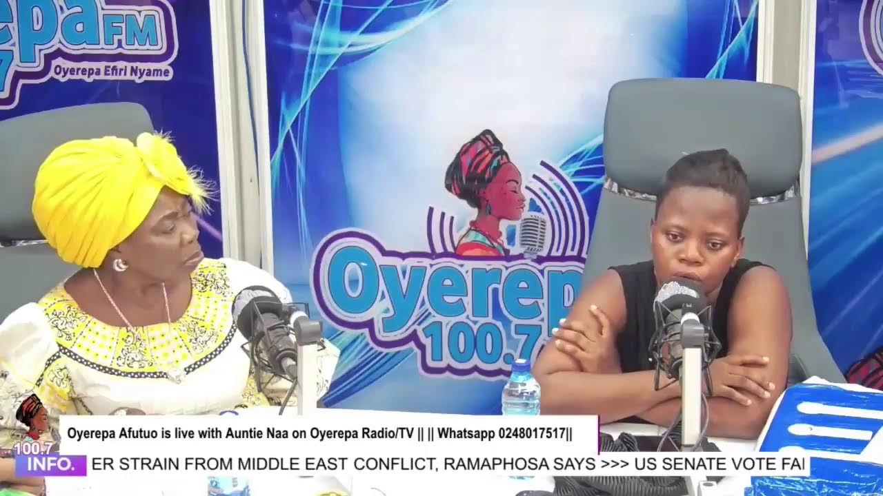 Oyerepa Afutuo is live with Auntie Naa || 03-10-2026 || Whatsapp 0248017517