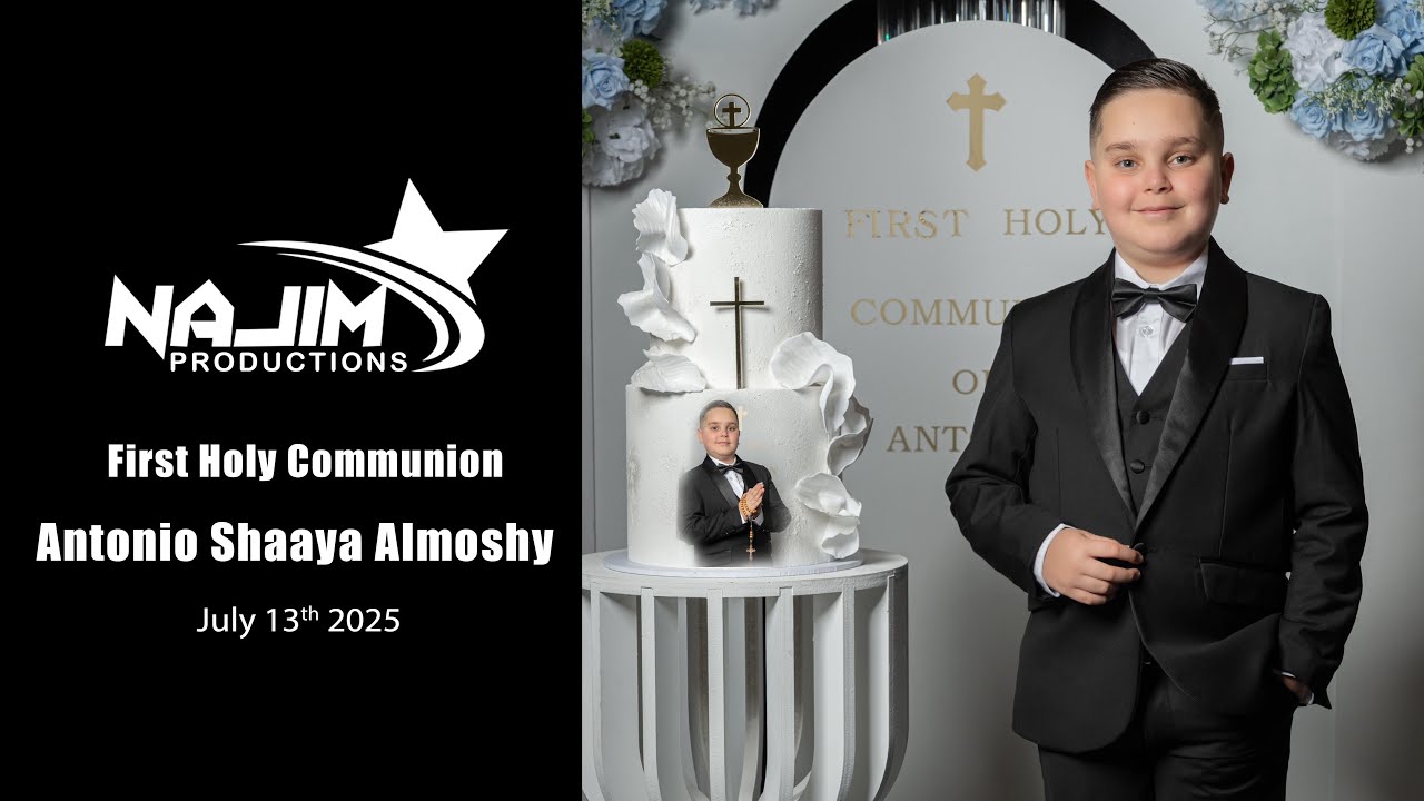 Antonio'S First Holy Communion 13 7 2025