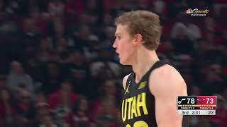 MASSIVE DUNK by Lauri Markkanen on Chicago Bulls