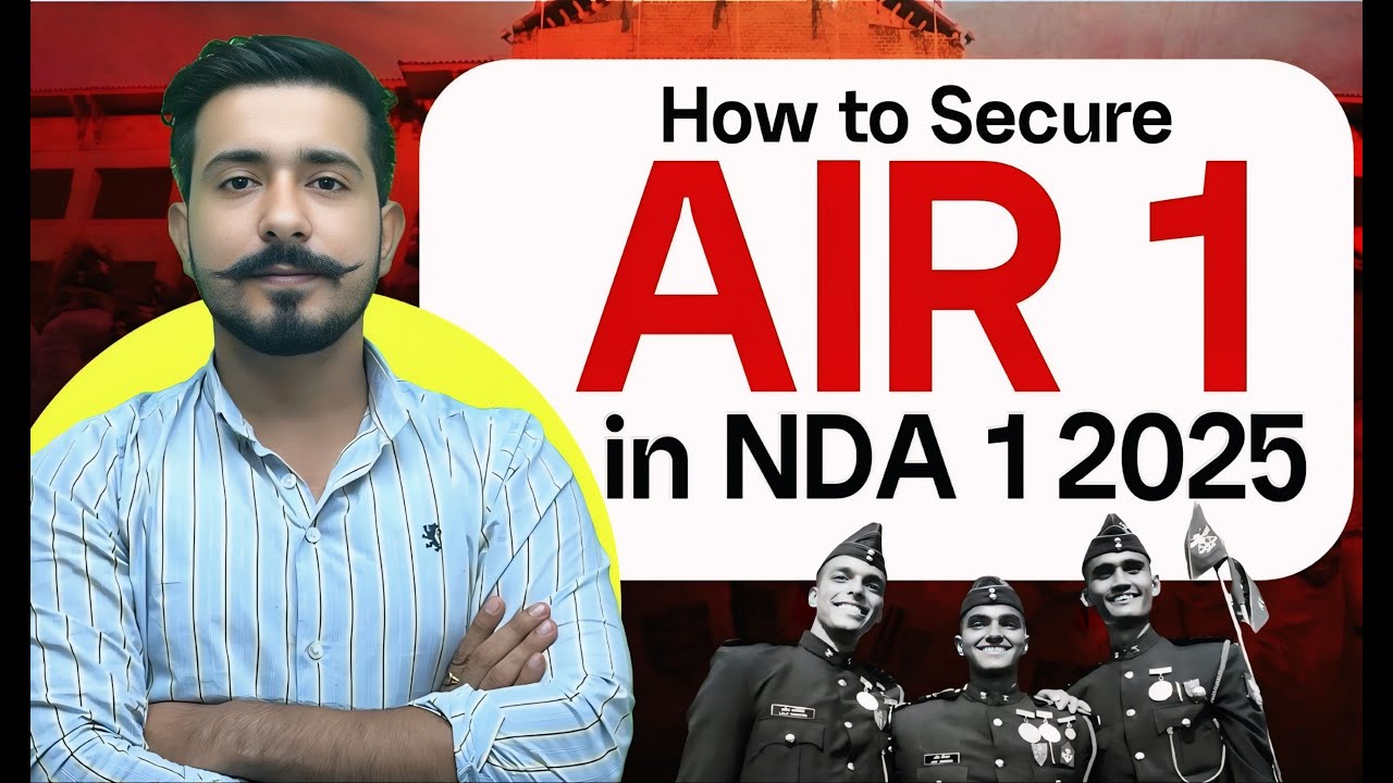 how-to-secure-air-1-in-nda-exam-bas-yeh-karlo-youtube