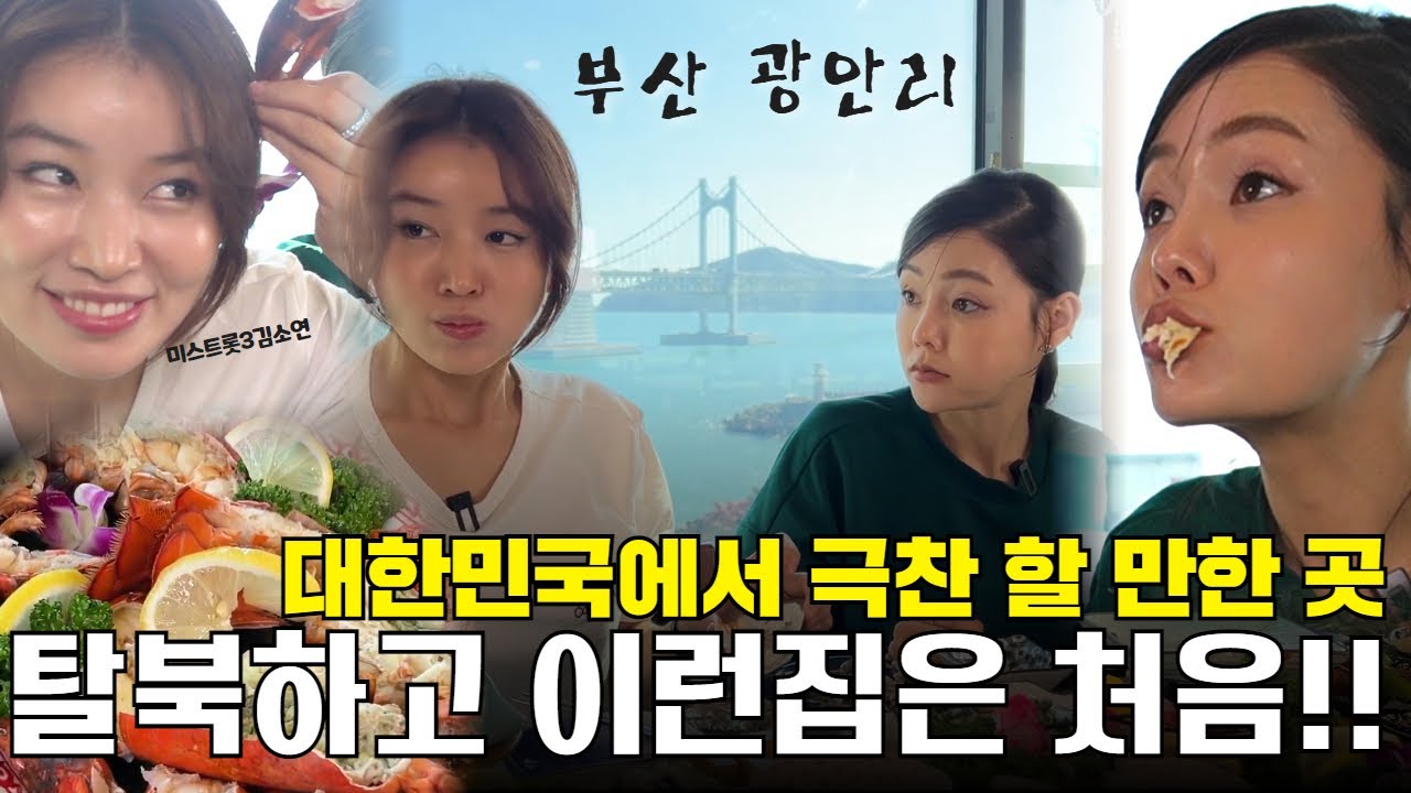 북한여자 둘이서 소래포구가려다 부산 광안리까지 와버린 이유