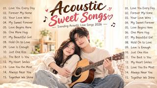 Best Acoustic Songs 2026 🍓 Top Chill Love Songs  Soft Acoustic Covers & Romantic Hits🏷️ Tags screenshot 1