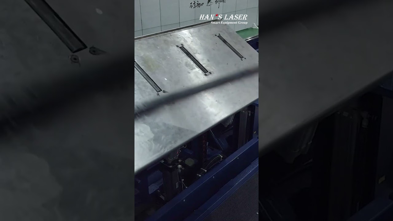 Tri-chuck “0" scarp tube laser cutting machine | Han's Laser