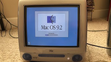 How to install mac os 9.2 from FireWire on an iMac G3 (Download Link in Description)