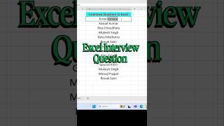 🔥 Excel Trick: Ctrl + H से सेकंड्स में Last Name Remove करो!
