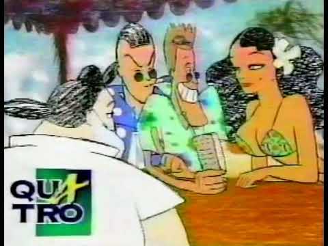 Comercial de la bebida Quatro (1997) - Peter y Benavides