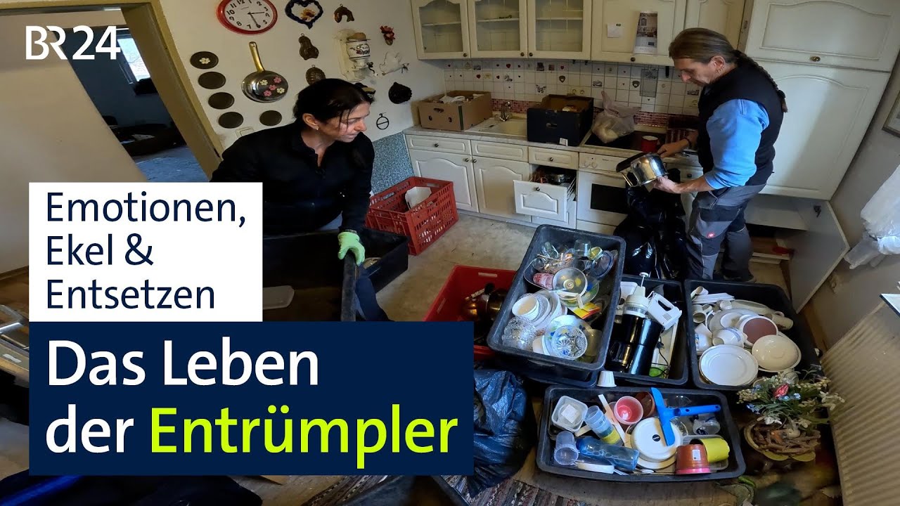 Zwischen Chaos, Ekel und kleinen Schätzen - Der harte Alltag der Entrümpler I BR24 Vor Ort