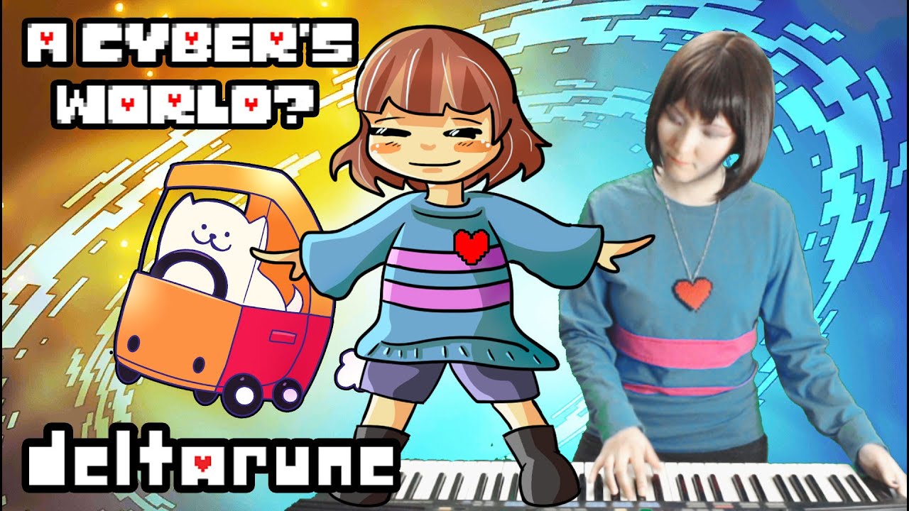 🐕 🐾 Deltarune A Cyber's World? ft. 