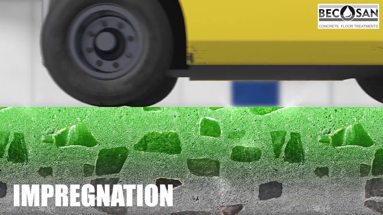 BECOSAN® – Traitement pour sols en béton poli