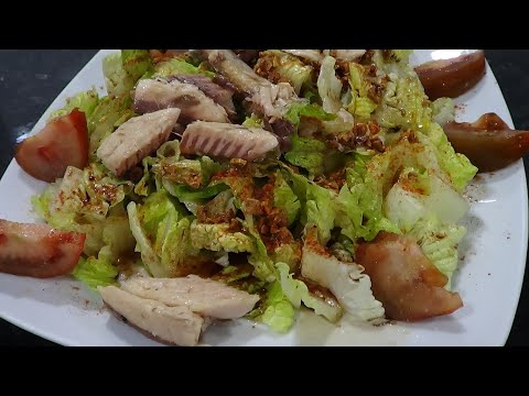 Video: Cómo Hacer Ensalada De Caballa