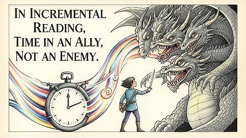 In Incremental Reading, Time in an Ally, Not an Enemy