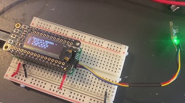 Arduino code running on our STM32405 Feather