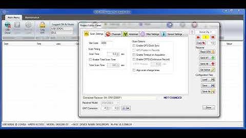 Saving a config file in the SRX1200