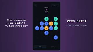 Zero Drift — Number Puzzle Trailer | Free on Google Play screenshot 5
