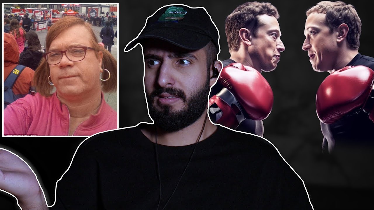 هذا الشايب يبي يعيش طفولة بنت عمرها 6 سنوات، ملاكمة ايلون مسك ومارك