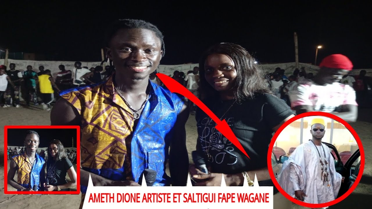 🔥🔥🎸Ameth Dione artiste face à saltigui Fape Wagane a Yoff le 17 Août 2024