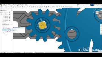 Gear Meshing in Onshape