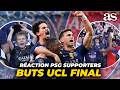 Le PSG en FINALE de LIGUE DES CHAMPIONS vécu par les supporters: nervosité, folie, extase