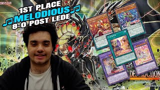 1at Place Undefeated Melodious Deck Profile (Post LEDE)