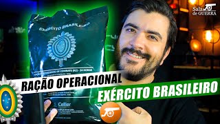 EXPERIMENTEI A RAÇÃO OPERACIONAL DO EXÉRCITO BRASILEIRO 🇧🇷