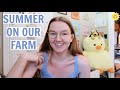 SUMMER ON OUR FARM | THRIFTING, BERRY PICKING & GARDEN UPDATES
