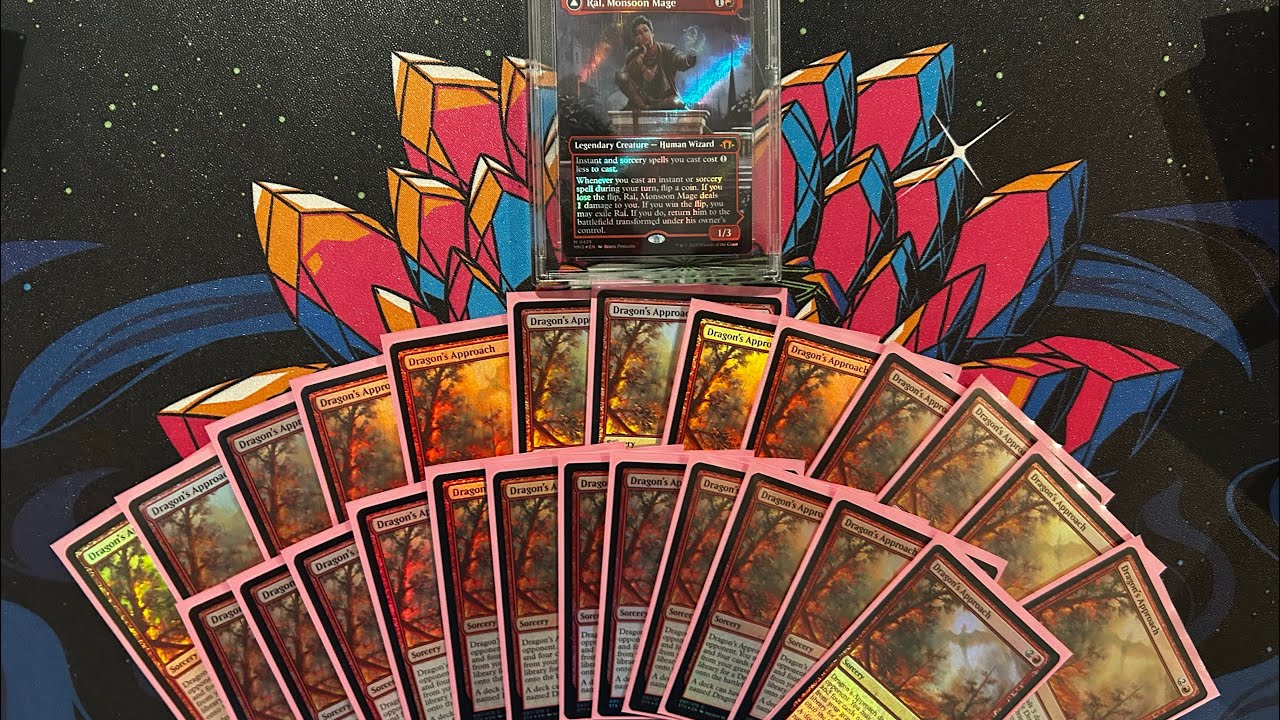 Dragons Approach EDH Bracket 4 deck tech w/ Ral Monsoon Mage !!!!!! MTG 