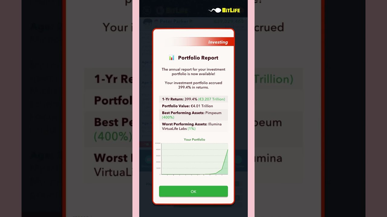 HOW TO BECOME A ZILLIONAIRE IN BITLIFE | tips for investing in crypto |  Bitlife #shorts - YouTube