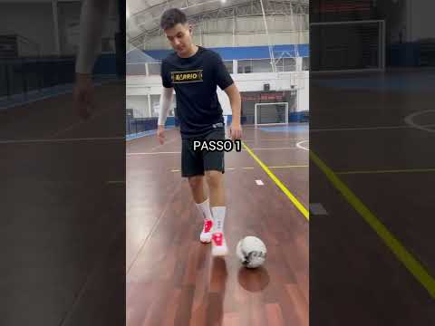 Tutorial de um drible diferenciado!!! #futsal #drible #tutorial #esporte #futebol