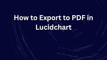 How to Export to PDF in Lucidchart