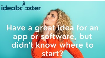 Have a great idea for an App or Software, but didn