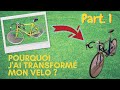 Restauration Vélo Vintage - Partie 1 - Démontage