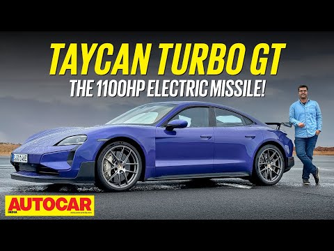 Porsche Taycan Turbo GT review - 0-100kph in 2.2 sec! | @autocarindia1