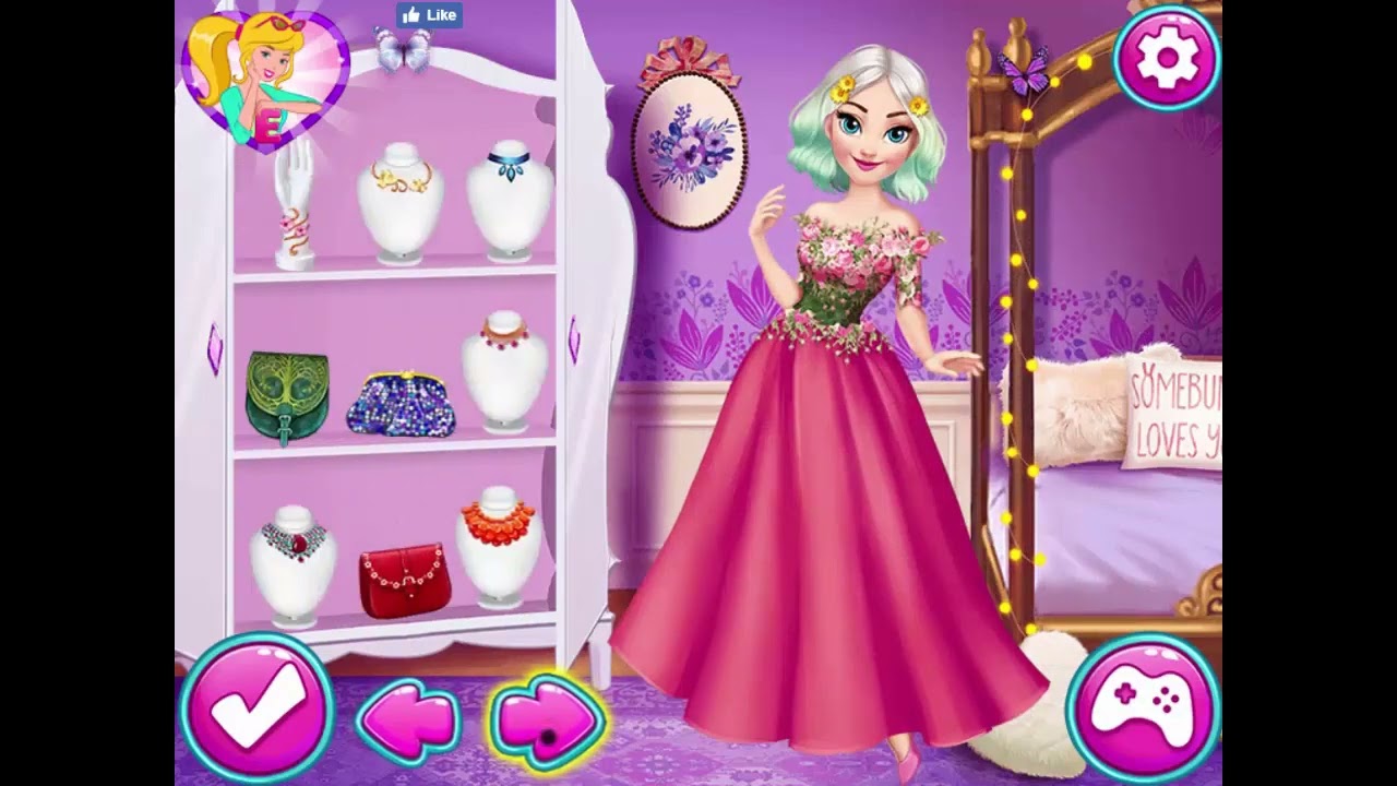 Year Round Fashionista: Elsa - Online Free Game at  - YouTube