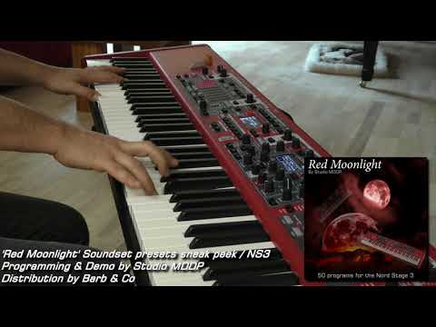 Demo Red Moonlight Nord Stage 3