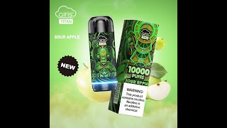 Airis Titan - Rechargeable Vape 10,000 Puffs