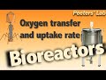 Oxygen transfer rate and oxygen uptake rate in bioreactors