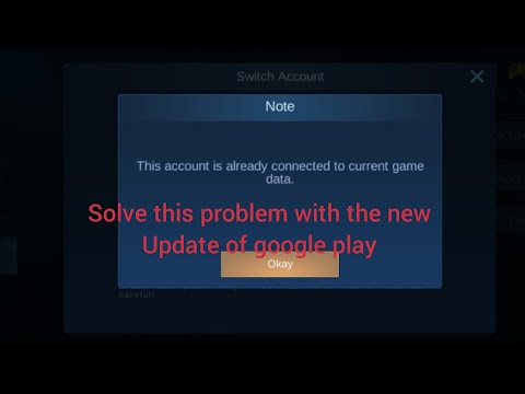 How to login with different account in mlbb with google play games 2021 | Mobile legends bang bang.