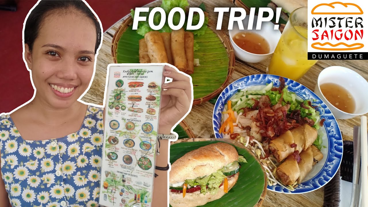 Mister Saigon Dumaguete - Food Trip - YouTube