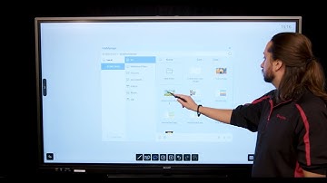 AQUOS BOARD PN-LC Collaboration Display Series: Overlay & Whiteboard Features