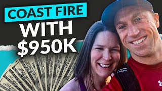 Coast FIRE by 37 with $950k | Cassie & Cory Jenks