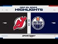 NHL Highlights | Devils vs. Oilers - December 10, 2023