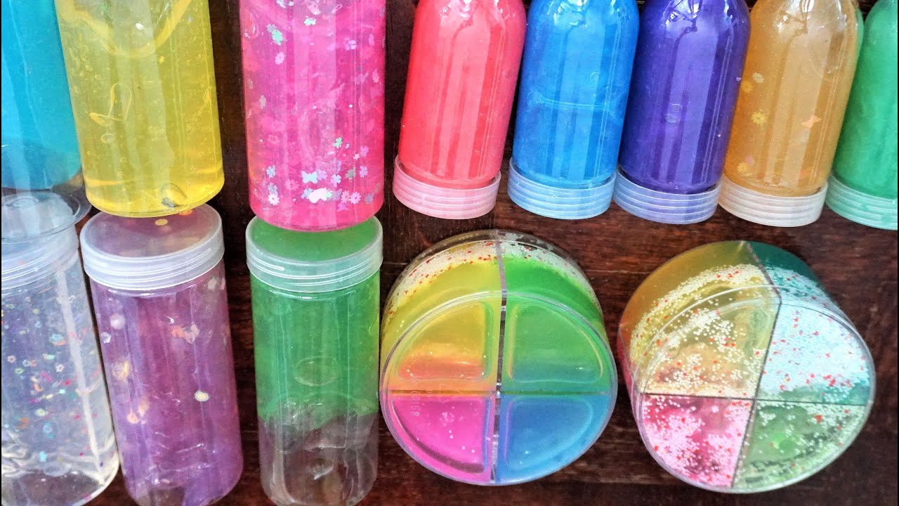 ALL RAINBOW SLIME | Mixing Random Slime | Satisfying Relaxing Video Compilation