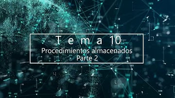 MariaDB / MySQL - Procedimientos almacenados - Parte 2